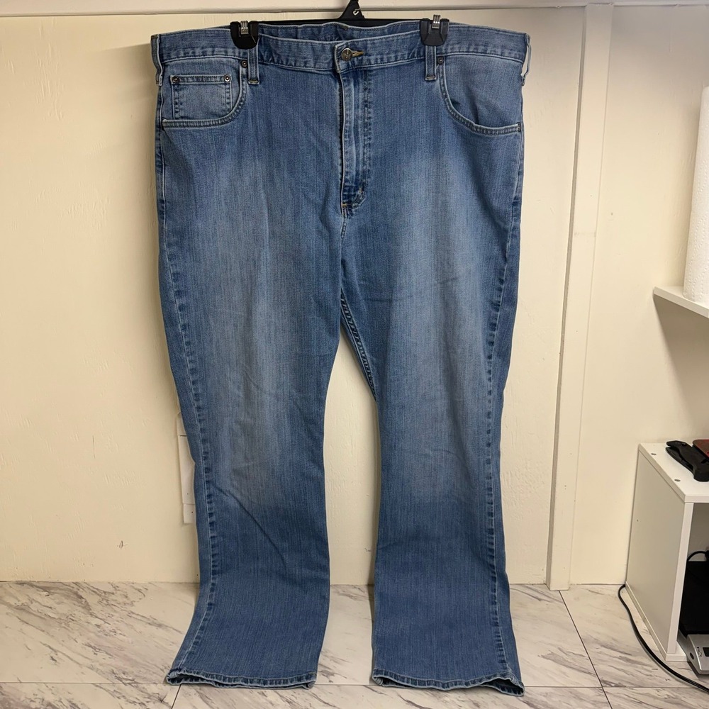Carhartt (102804-964) Relaxed Fit Rugged Flex Denim Blue Jeans Men Size 42x32